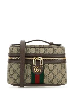 Gucci: Светлая сумка-шоппер  Ophidia