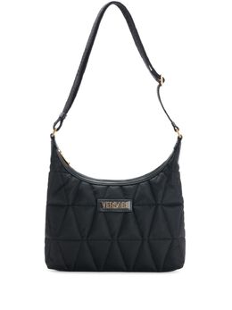Versace: Чёрная сумка через плечо 