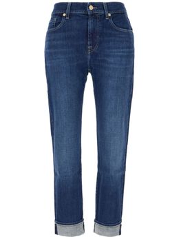 7 For All Mankind: Прямые джинсы 