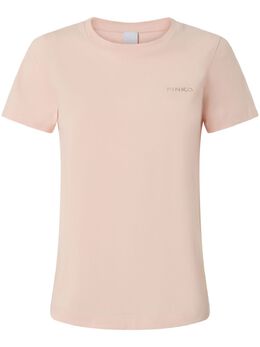 PINKO: Светлая футболка 