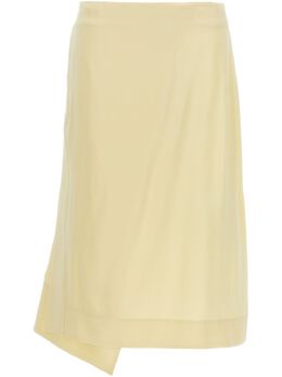 Jil Sander: Юбка с запахом 