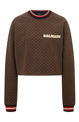 Balmain: Хлопковый свитшот 