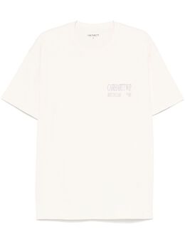 Carhartt WIP: Светлая футболка 