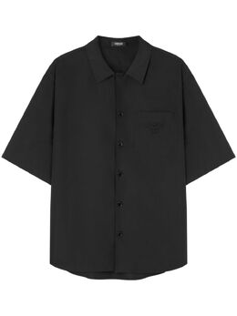 Versace: Чёрная рубашка  Medusa