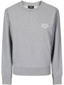 A.P.C.: Светлый свитшот  Rue Madame