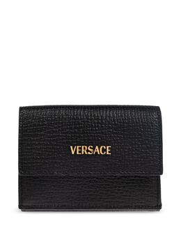 Versace: Чёрный кошелёк  Medusa Biggie