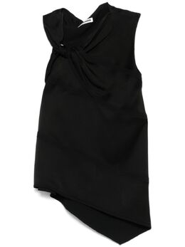Jil Sander: Атласная блуза 
