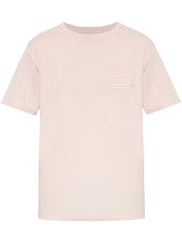 ETRO: Светлая футболка  Pegaso