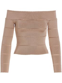 Alexandre Vauthier: Топ с открытыми плечами 