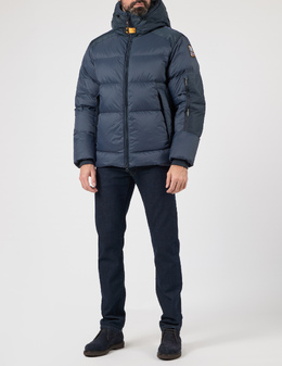 PARAJUMPERS: Синий пуховик 