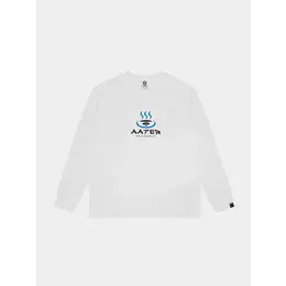 AAPE BY A BATHING APE: Белый свитшот 