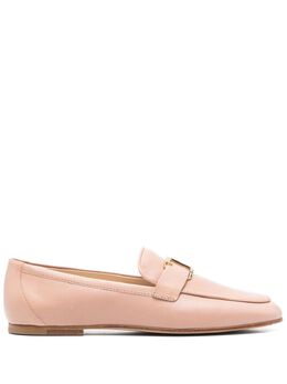 Tod's: Бежевые лоферы 