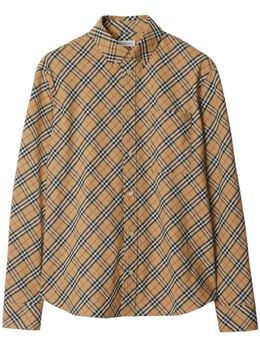 Burberry: Хлопковая рубашка 