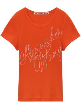 Alexander Wang: Оранжевая футболка 