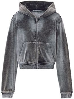 Alexander Wang: Бархатная толстовка 