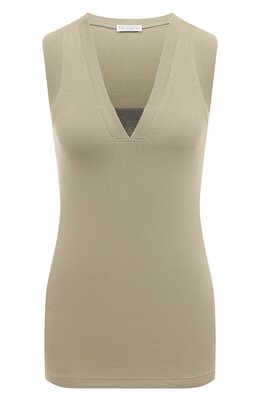 Brunello Cucinelli: Хлопковый топ 