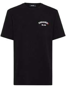 DSQUARED2: Футболка с принтом 