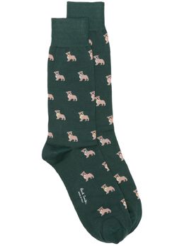 Paul Smith: Зелёные носки 
