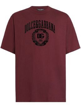 Dolce & Gabbana: Красная футболка  T