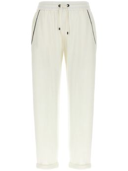Brunello Cucinelli: Белые брюки 