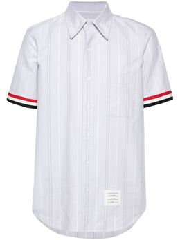 Thom Browne: Рубашка  RWB в полоску
