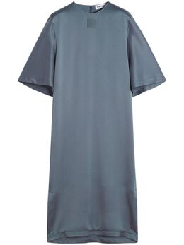 Lanvin: Атласное платье 