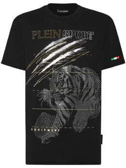 Plein Sport: Чёрная футболка 