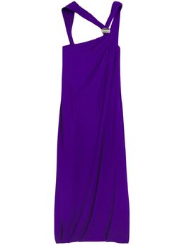 Lanvin: Фиолетовое платье 