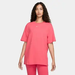 NIKE: Розовая футболка  Essential