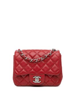 CHANEL Pre-Owned: Красная сумка через плечо 