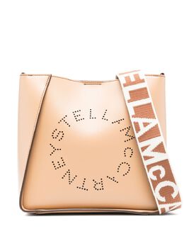 Stella McCartney: Светлая сумка через плечо 