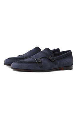 Santoni: Тёмные туфли  Carlos