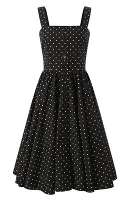 Dolce & Gabbana: Хлопковое платье 