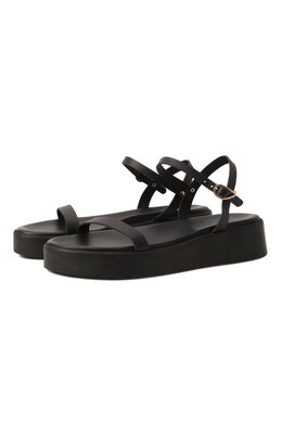 Ancient Greek Sandals: Чёрные сандалии 