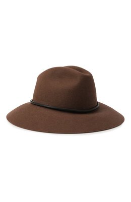 Brunello Cucinelli: Коричневая шляпа 