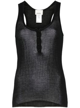 ISABEL MARANT: Чёрная майка 