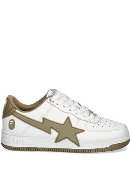 A BATHING APE®: Коричневые кроссовки 