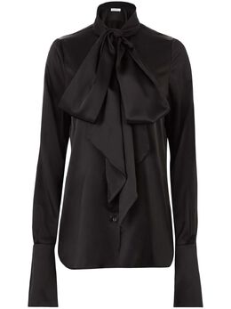Nina Ricci: Атласная рубашка 
