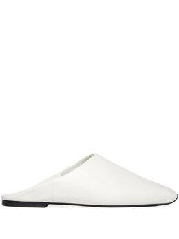 Courrèges: Белые сабо 