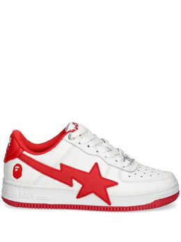 A BATHING APE®: Красные кроссовки 