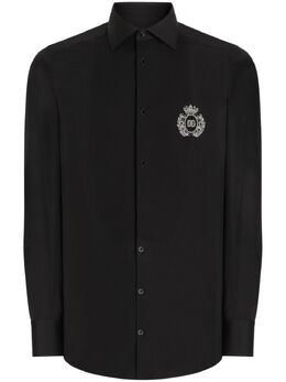 Dolce & Gabbana: Чёрная рубашка 