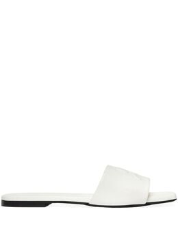 Courrèges: Белые сандалии 
