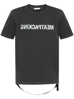 Helmut Lang: Футболка с принтом 