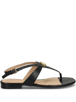 Lauren Ralph Lauren: Чёрные сандалии 