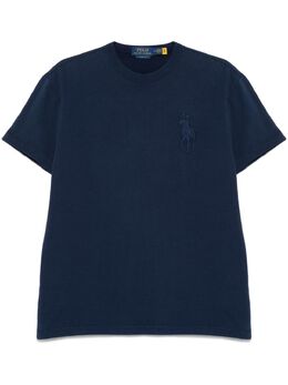 Polo Ralph Lauren: Синяя футболка 