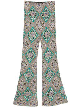 ETRO: Брюки с растительным принтом 
