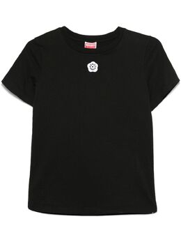 Kenzo: Футболка с цветочным принтом 