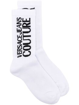 Versace Jeans Couture: Белые носки 