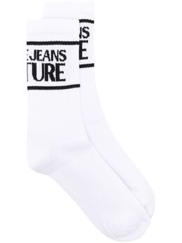 Versace Jeans Couture: Белые носки 