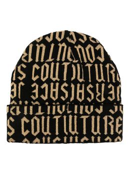 Versace Jeans Couture: Чёрная шапка 